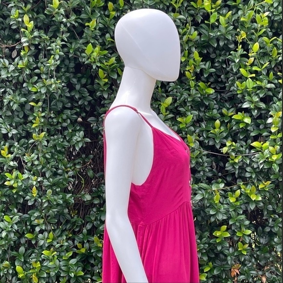 💋NWT KORI Button Down Crop Oversized Jumpsuit - Picture 10 of 13